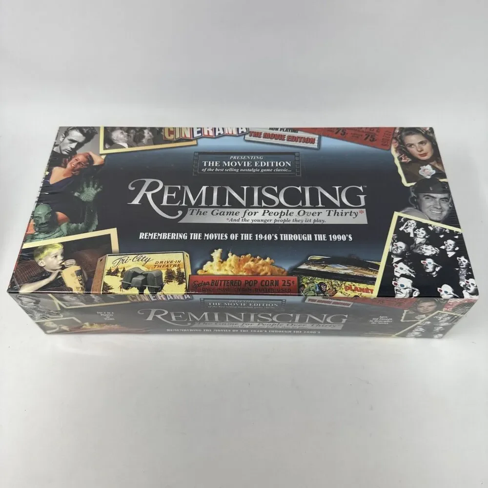 Reminiscing Movie Edition Game Sealed Collectors Vintage Unopened
